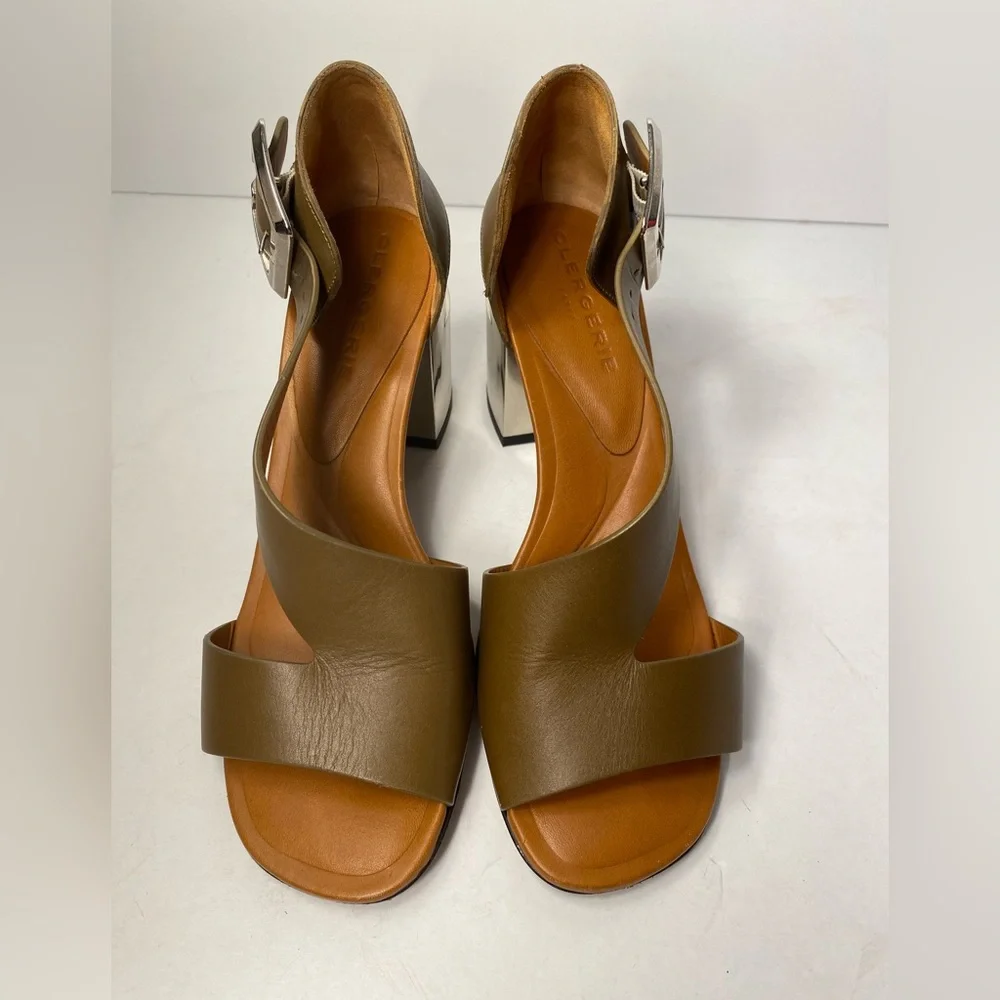 Robert clergerie abstract block heel sandals 36.5 - Picture 6 of 13